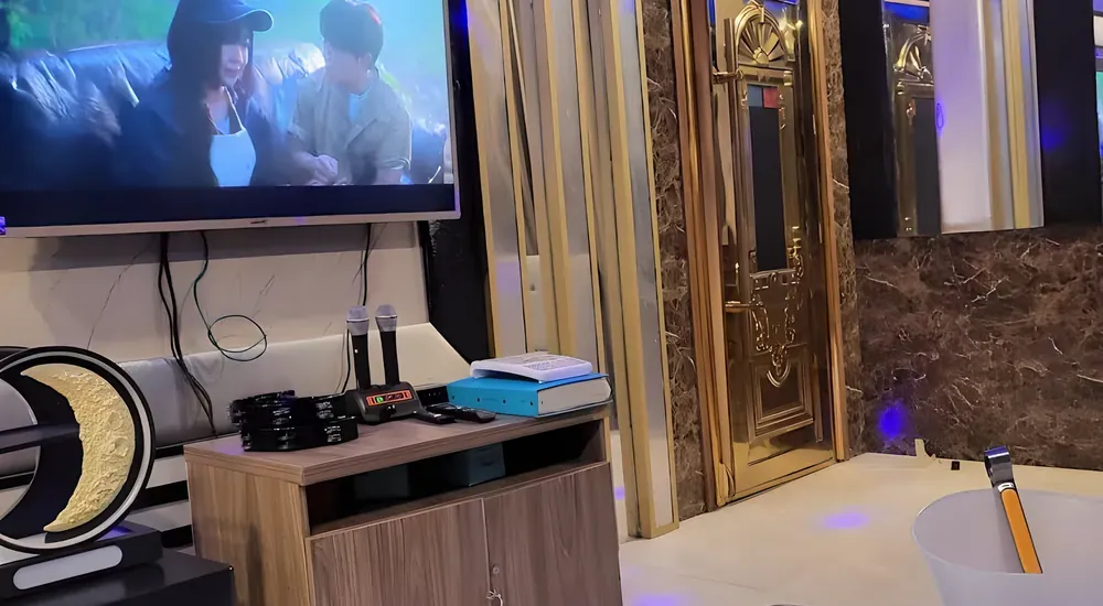 KTV 방 내부 모습
