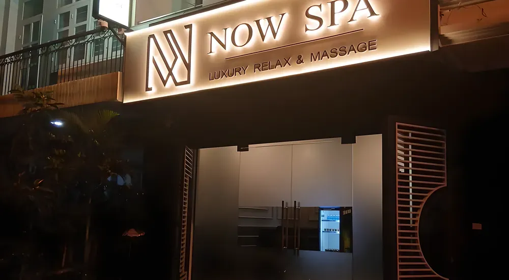 나우 스파 입구